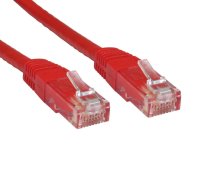 Cat6 Moulded Patch Lead 10m - Red