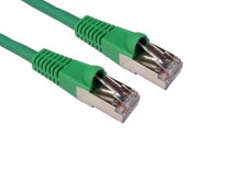 Cat6a Patch Lead S/FTP 10m - Green
