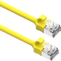 Excel Cat6A Mini RJ45 Ethernet Patch Cable 28AWG LSOH 1.5m Yellow Excel Cat6A Mini RJ45 Ethernet Patch Cable 28AWG LSOH 1.5m Yellow