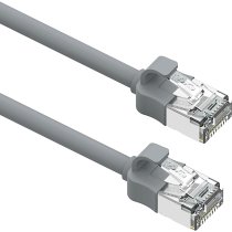 Excel Cat6A Mini RJ45 Ethernet Patch Cable 28AWG LSOH 0.2 m Grey (10-Pack) Excel Cat6A Mini RJ45 Ethernet Patch Cable 28AWG LSOH 0.2 m Grey (10-Pack)