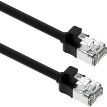 Excel Cat6A Mini RJ45 Ethernet Patch Cable 28AWG LSOH 0.2 m Black (10-Pack) Excel Cat6A Mini RJ45 Ethernet Patch Cable 28AWG LSOH 0.2 m Black (10-Pack)