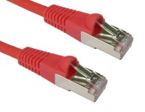 Cat6a Patch Lead S/FTP 15m - Red