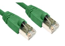 Cat6 FTP Shielded Snagless Patch Cable 15m - Green