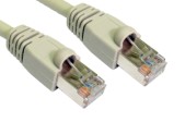 Cat6 FTP Shielded Snagless Patch Cable 15m - Grey