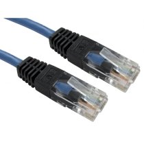 Cat5e Crossover Patch Leads 10m - Blue