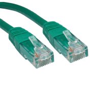 Cat6 Moulded Patch Lead 10m - Green